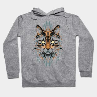 Cute Cat Illusion Design, Funny Cat Lover Gift Idea Hoodie